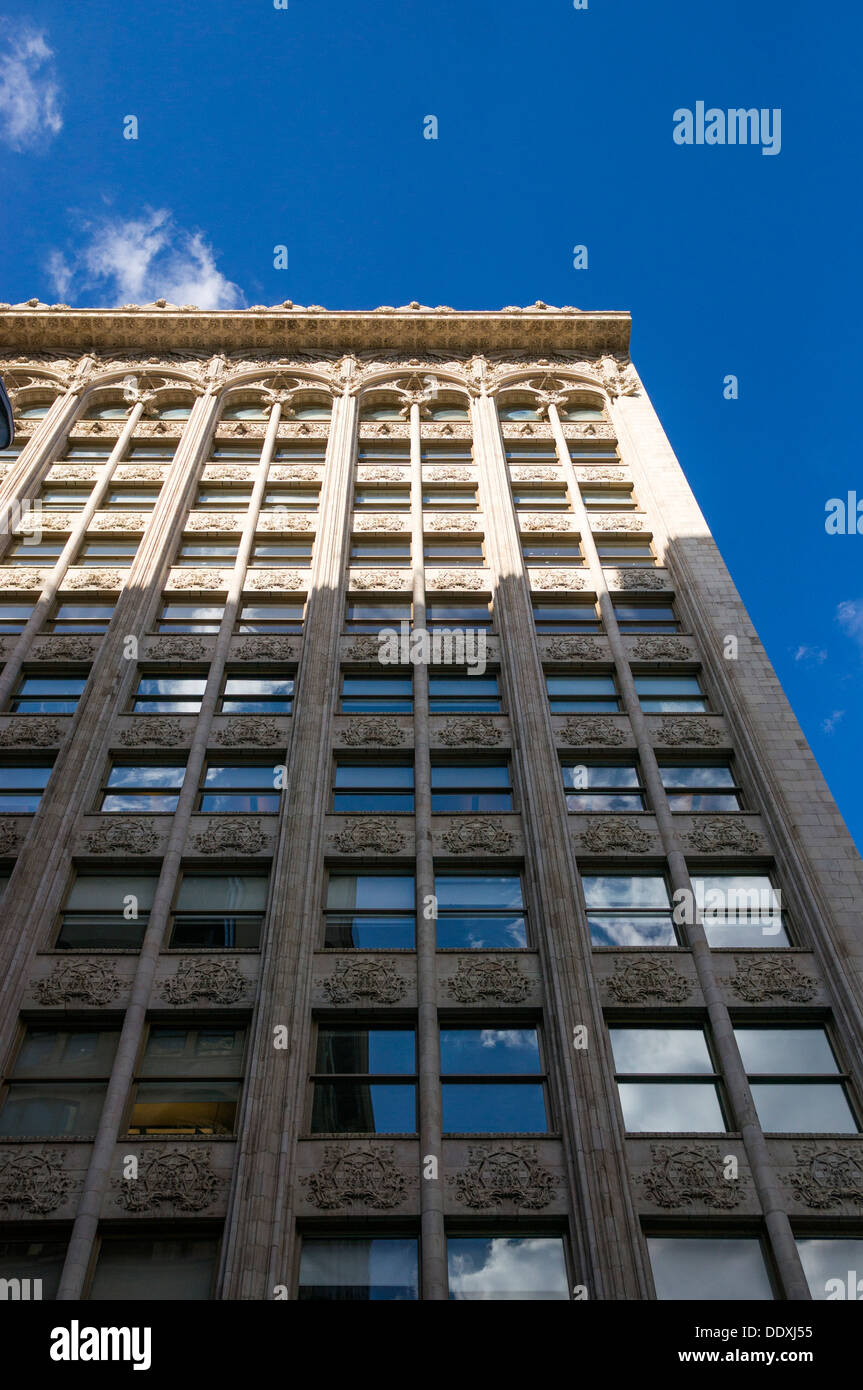 Bayard-Condict Gebäude, 65 Bleecker Street in NoHo in NYC, ein Werk des Architekten Louis Sullivan (und Lyndon B. Smith) Stockfoto