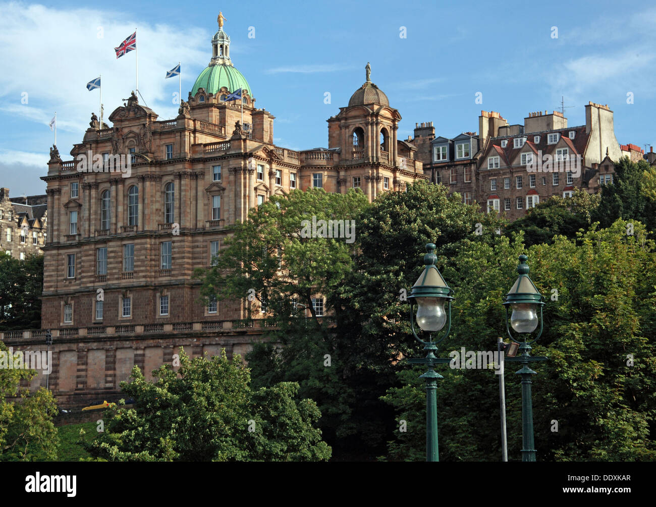 Bank von Schottland office Headquarter, den Damm, Edinburgh, Schottland, Großbritannien Stockfoto