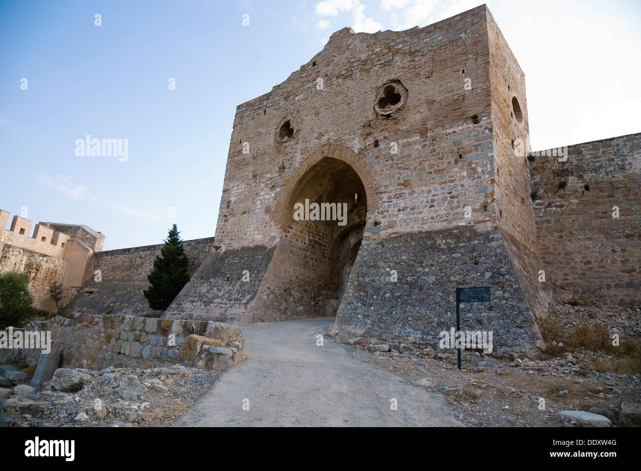 Tor, Zitadelle von Sagunto, Spanien, 2007. Künstler: Samuel Magál Stockfoto