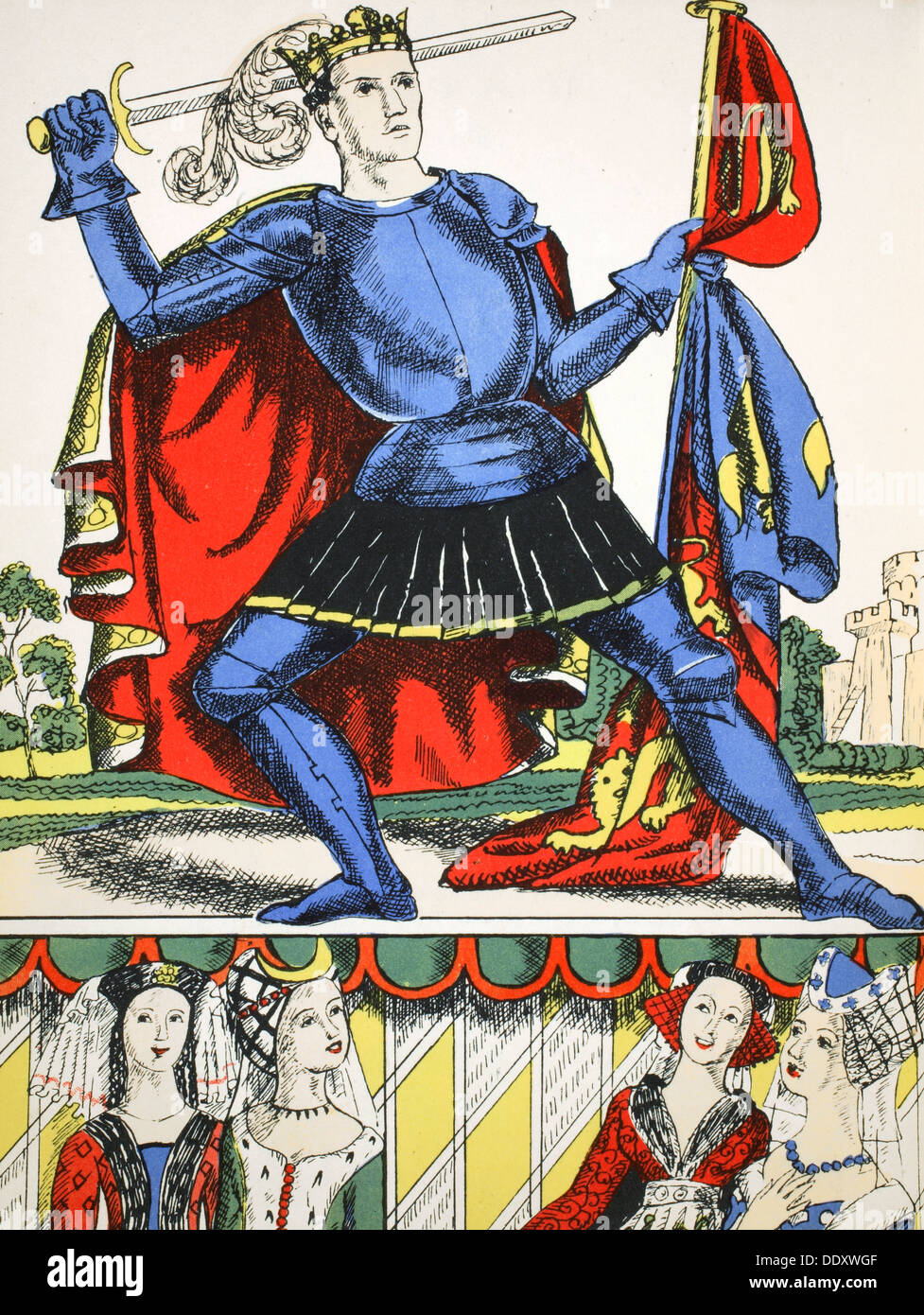 Heinrich v., König von England von 1413, (1932). Künstler: Rosalind Thornycroft Stockfoto