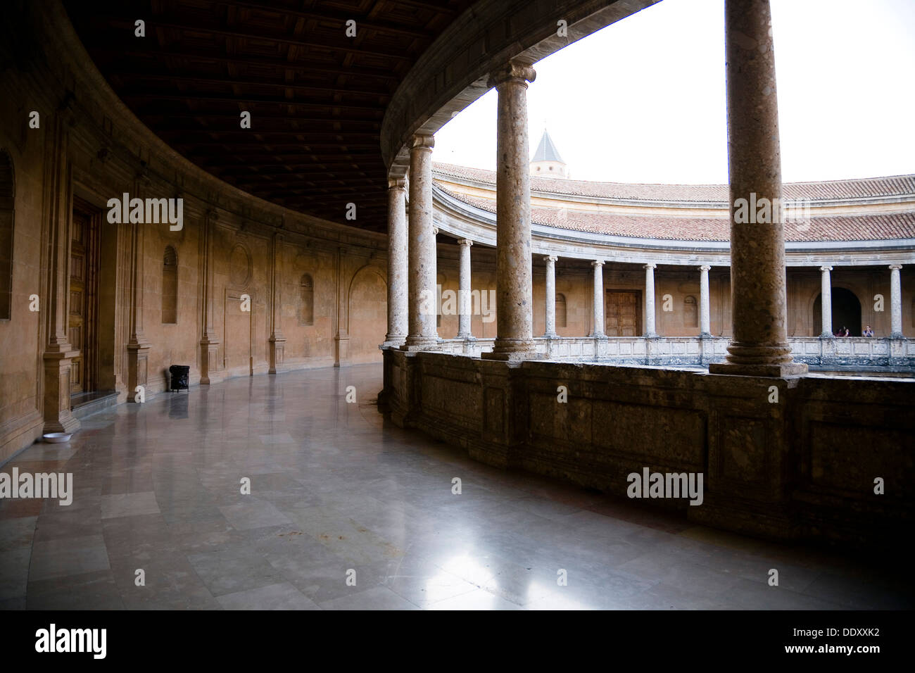 Der Palast Karls v., Alhambra, Granada, Spanien, 2007. Künstler: Samuel Magál Stockfoto