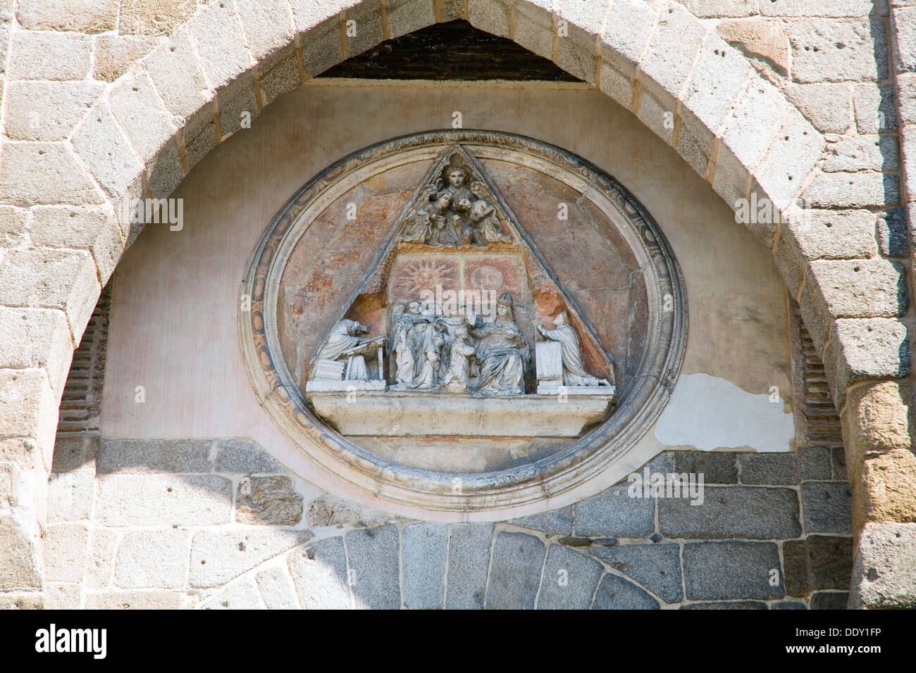 Puerta del Sol (Tor der Sonne), Toledo, Spanien, 2007. Künstler: Samuel Magál Stockfoto