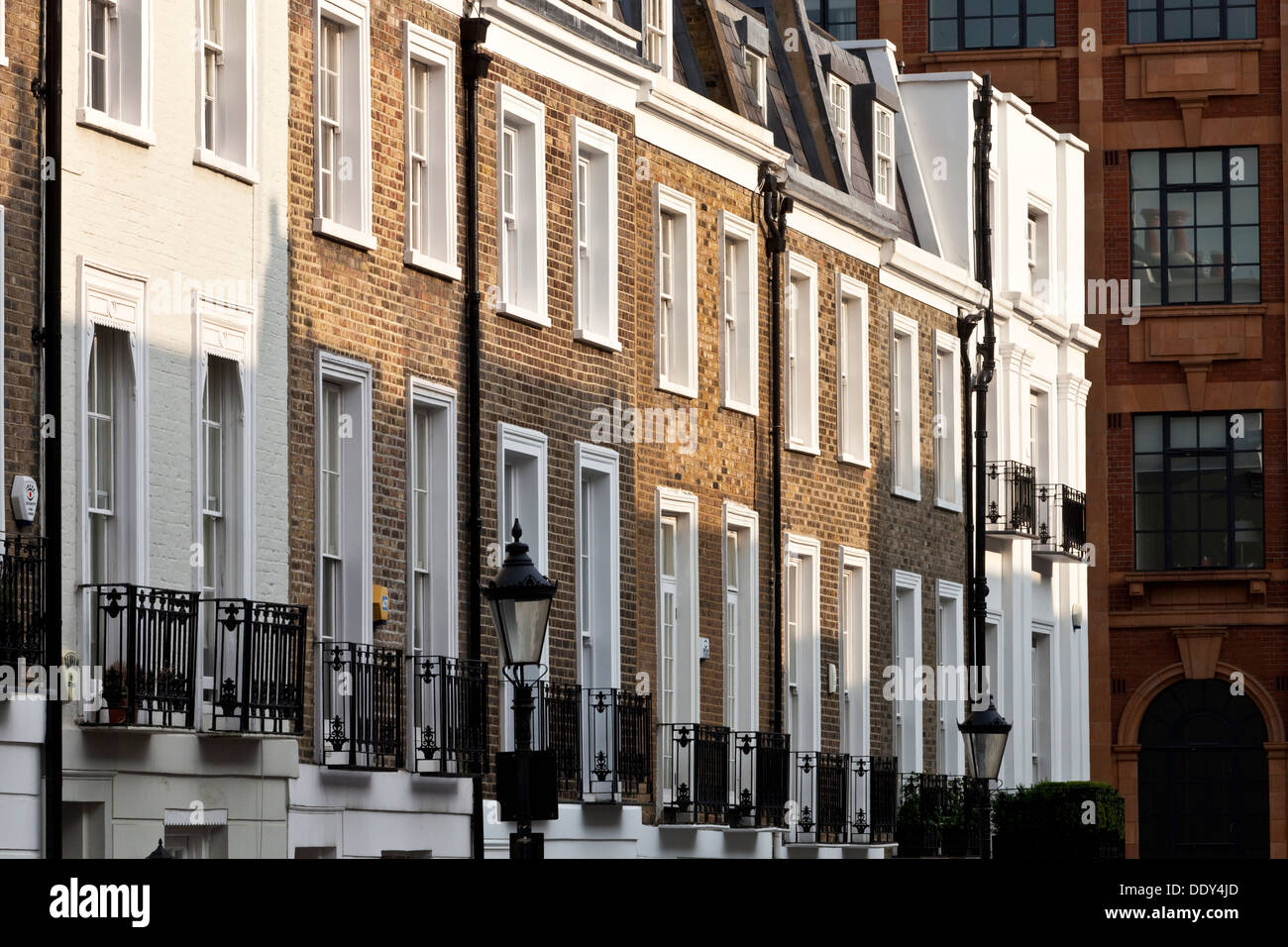 Wohneigentum, Knightsbridge, London, England Stockfoto