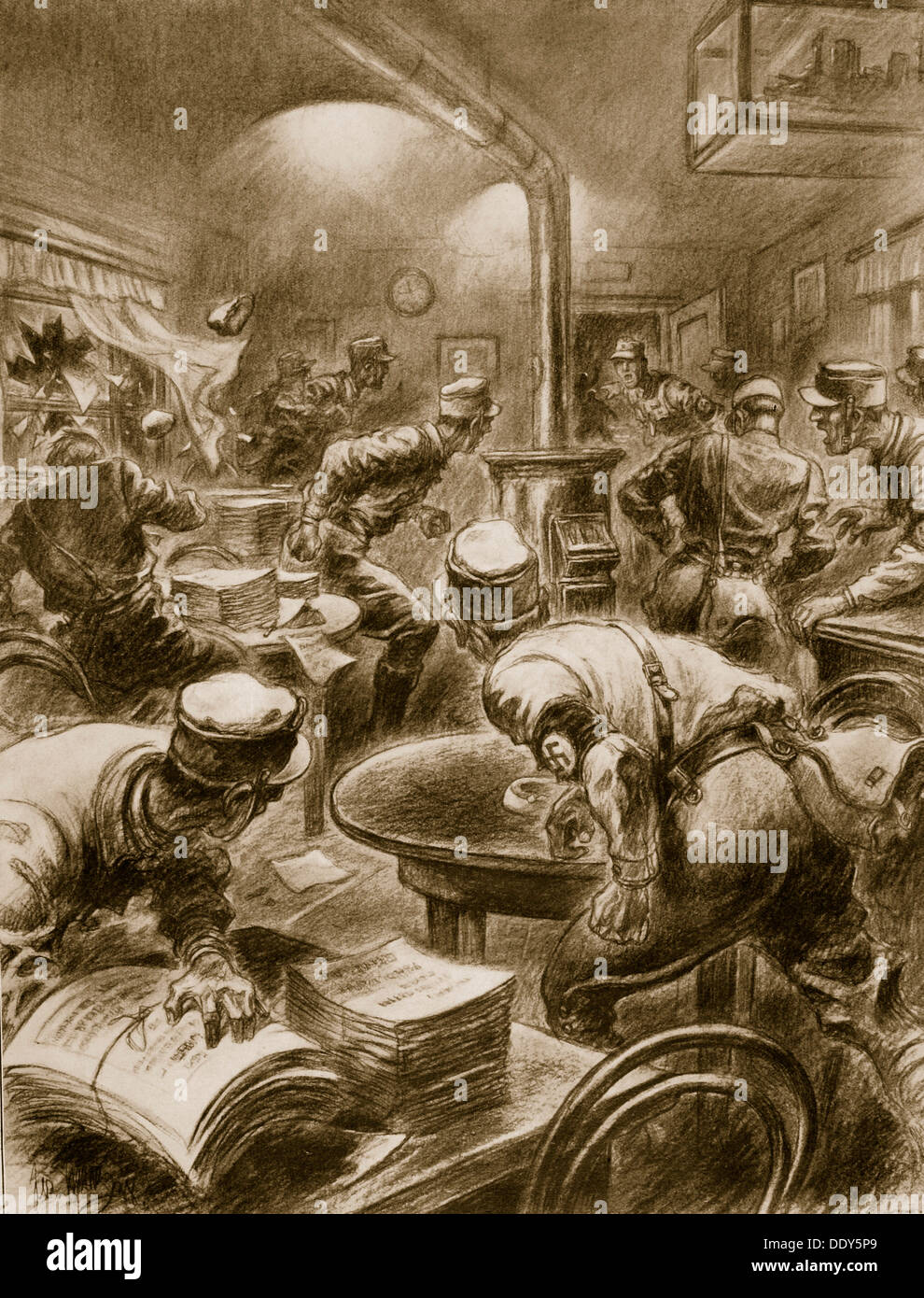 SA--heraus! ", 1938. Künstler: unbekannt Stockfoto