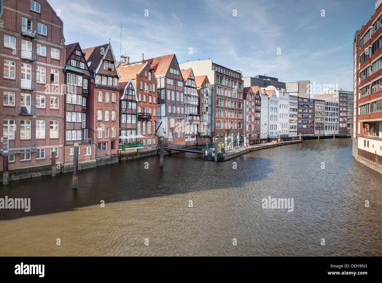Nikolaifleet, Hamburg, Deutschland Stockfoto