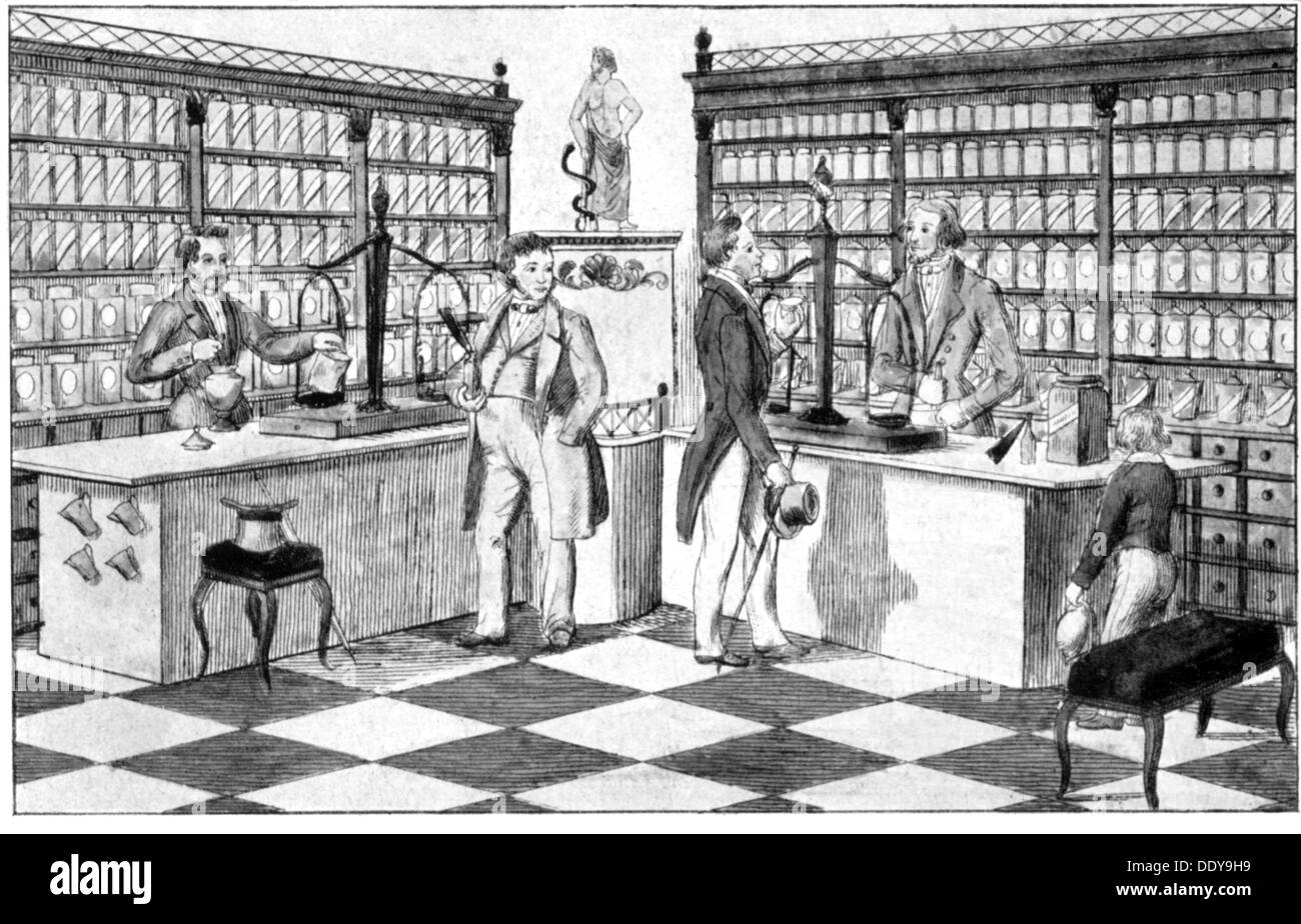 Medizin,Apotheke,Apotheke,Verkaufsraum einer Apotheke der Biedermeier Periode,nach Farbe Lithographie,erste Hälfte des 19. Jahrhunderts,19. Jahrhundert,Biedermeier,Grafik,Grafik,Beruf,Berufe,Apotheke,Apotheker,Apotheker,Apotheker,Apotheker,Apotheker,Apotheker,Apotheker,Apotheker,Drogisten,Bar,Bars,Verkauf,Verkauf,Verkauf,Verkauf,Verkauf,Verkauf,Verkauf,Verkauf,Verkauf,Verkauf,Verkauf,Verkauf,Verkauf,Verkauf,Verkauf,Verkauf,Verkauf,Verkauf,Medikamente,Medikamente,Medikamente,Medikamente,Medikamente,Medikamente,Medikamente,Medikamente,Medikamente,Medikamente,Medikamente,Medikamente, Stockfoto