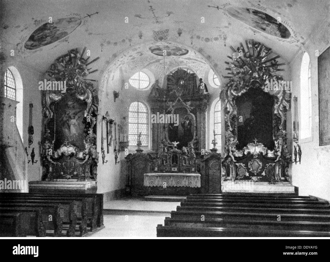 Geographie / Reisen, Deutschland, Kaufbeuren, Kirchen, St. Cosmas und Damian, Baujahr 1494, Additional-Rights-Clearences-not available Stockfoto