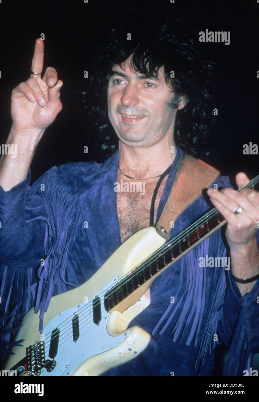IAN GILLAN UK-Rock-Musiker über 1984 Stockfoto