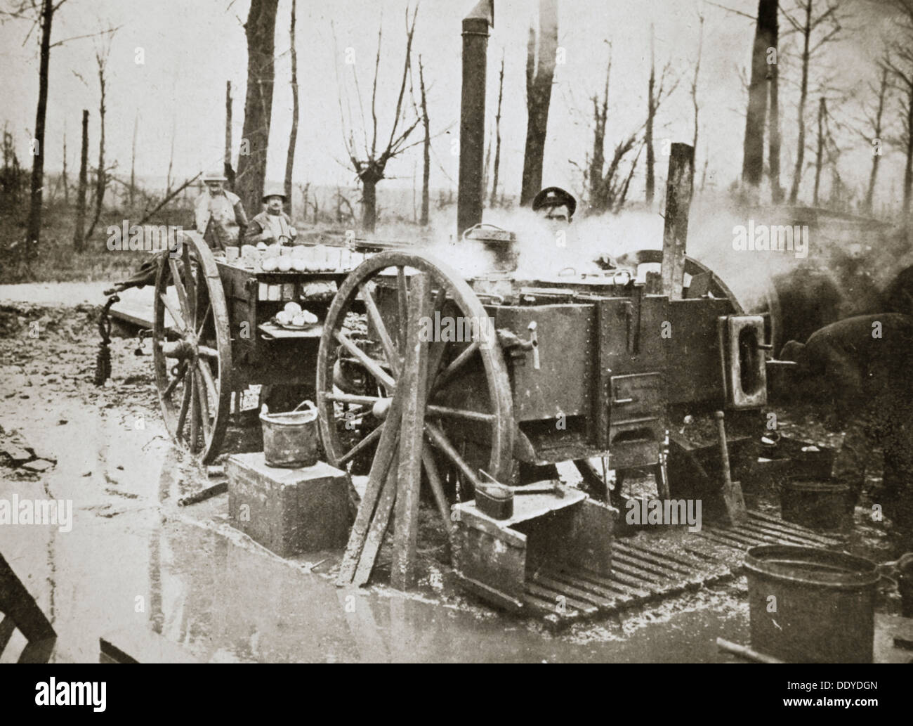"Wie Tommys gekocht ist", Somme Kampagne, Frankreich, Weltkrieg, 1916. Künstler: unbekannt Stockfoto