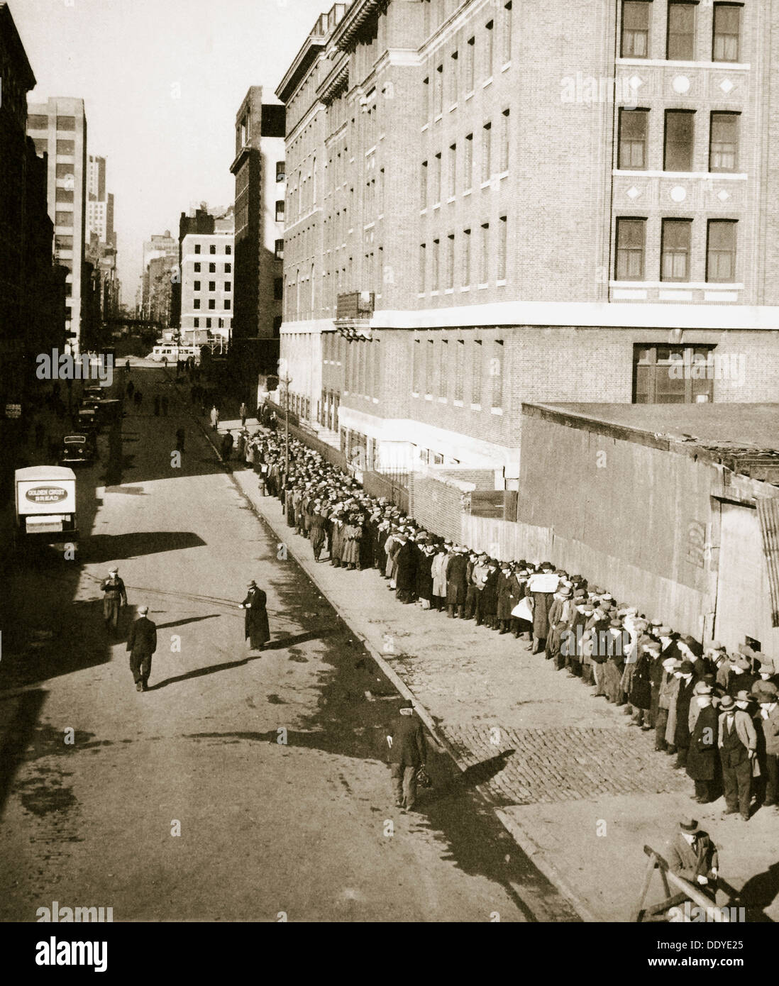 Existenzminimum leben, ein sichtbaren Zeichen der Armut während der großen Depression, USA, 1930er Jahre Künstler: unbekannt Stockfoto