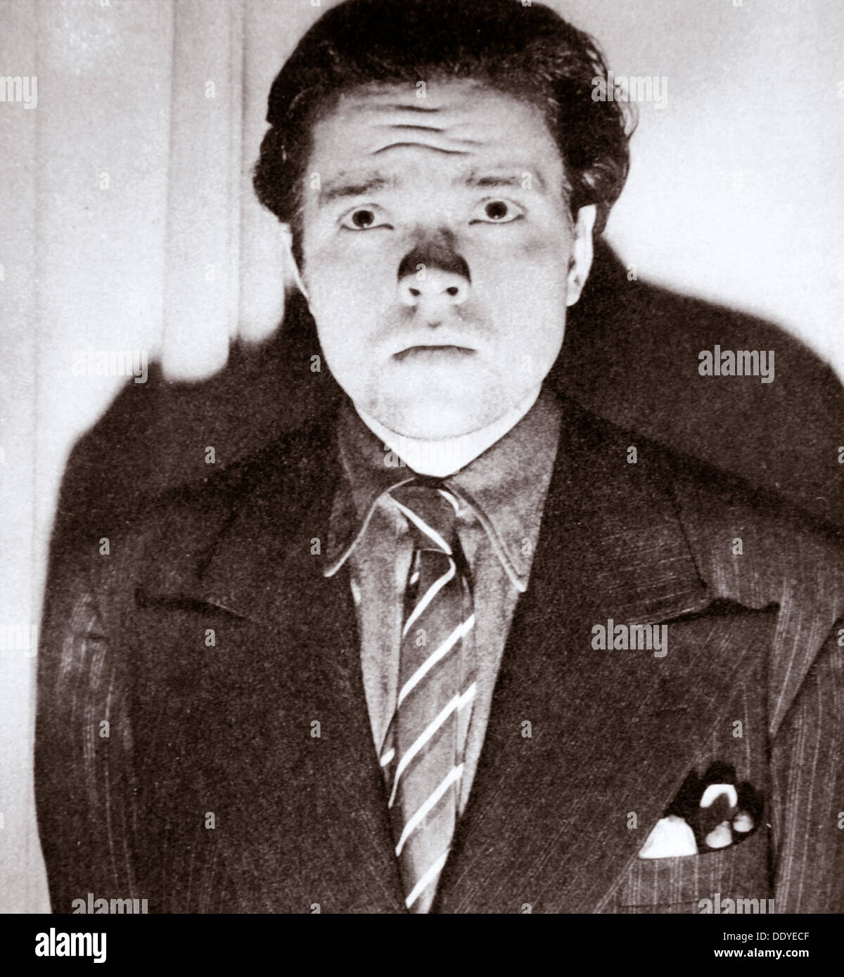 Orson Welles, US-amerikanischer Schauspieler und Regisseur, 30. Oktober 1938. Künstler: unbekannt Stockfoto