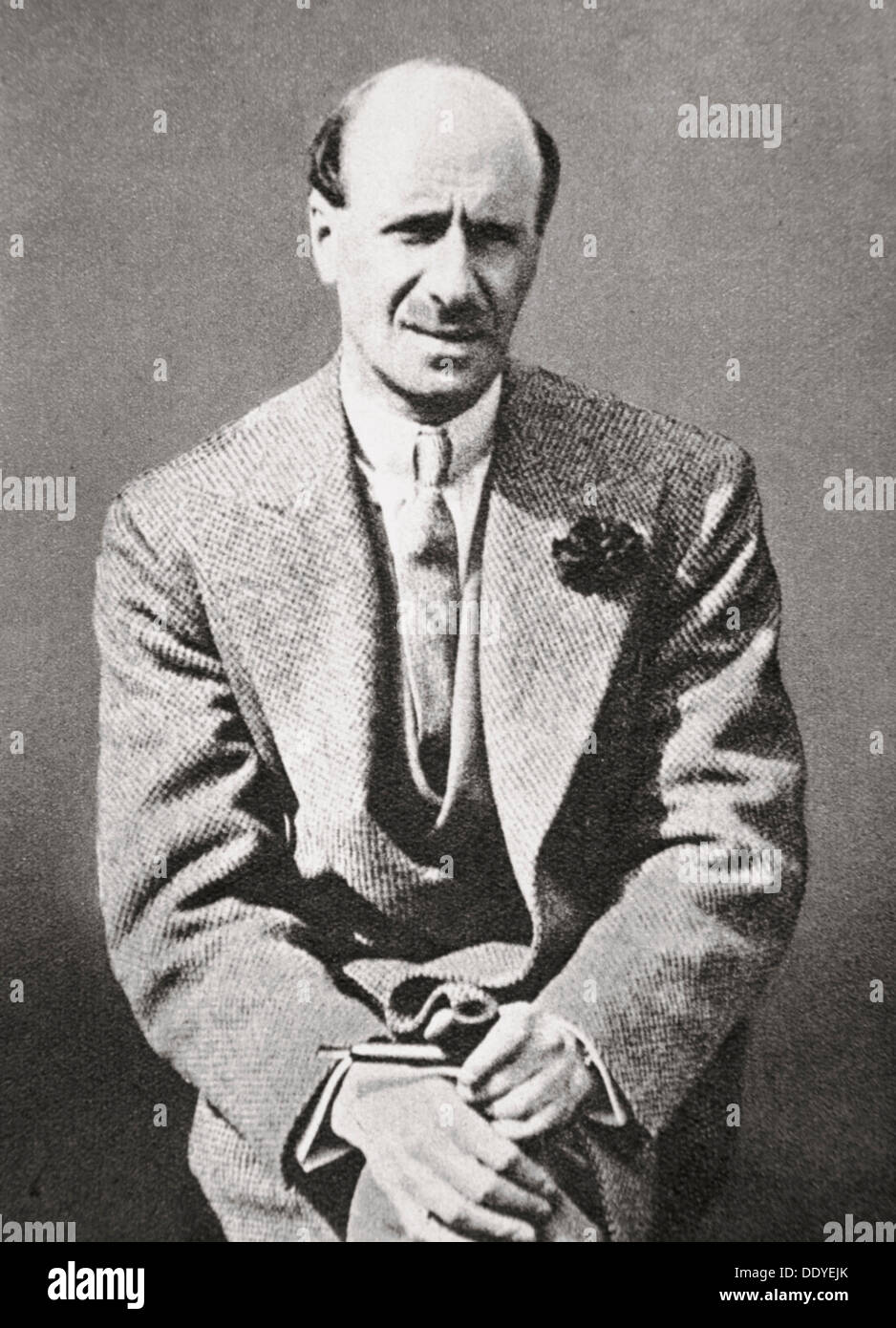 Clarence Hatry, gescheiterten britischen Finanzier, 1929. Künstler: unbekannt Stockfoto