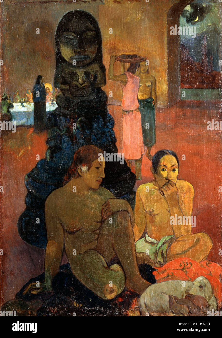 "Der große Buddha", 1899.  Künstler: Paul Gauguin Stockfoto