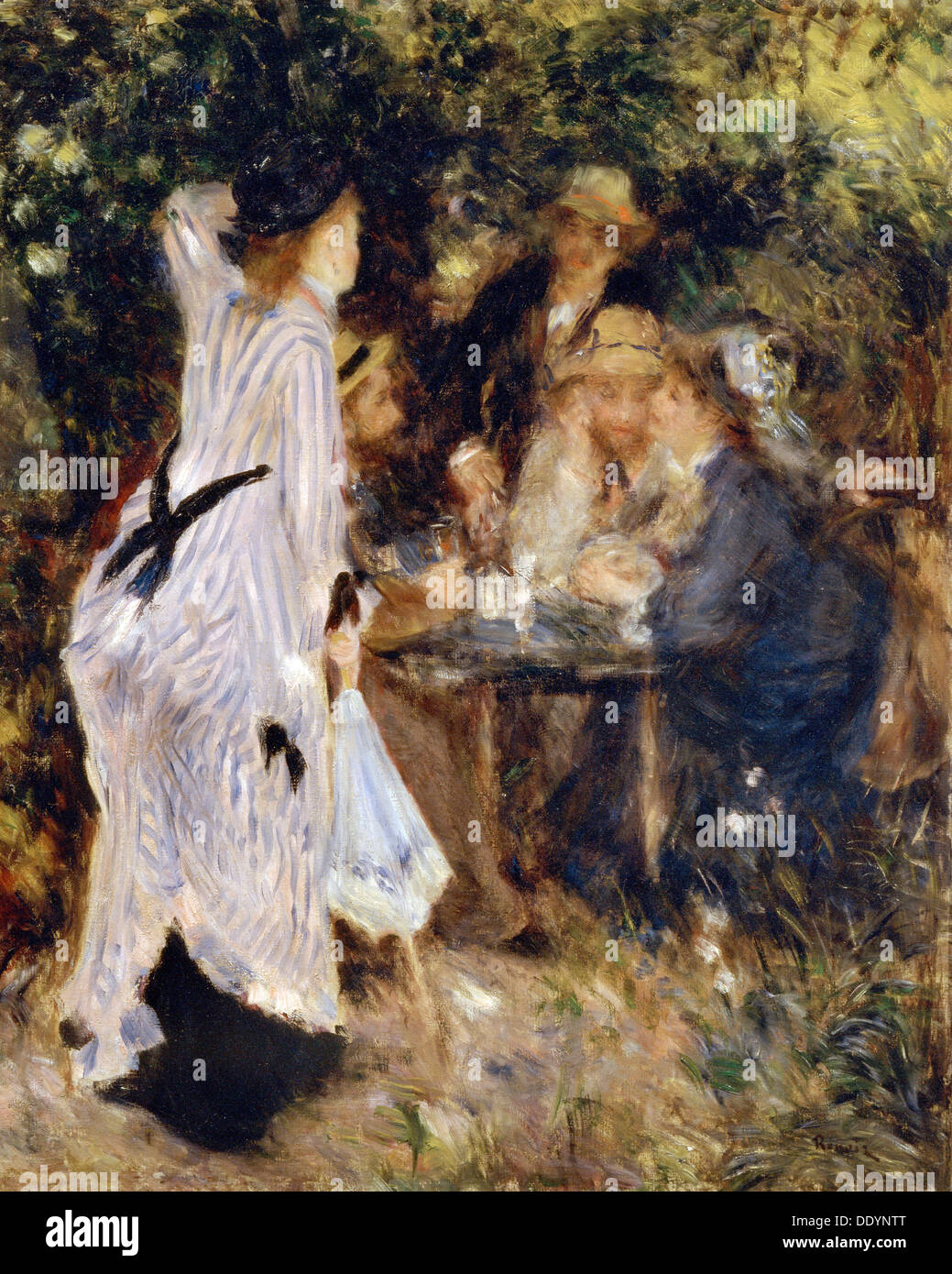 "Im Garten (Au Jardin du Moulin De La Galette)", 1876. Künstler Pierre