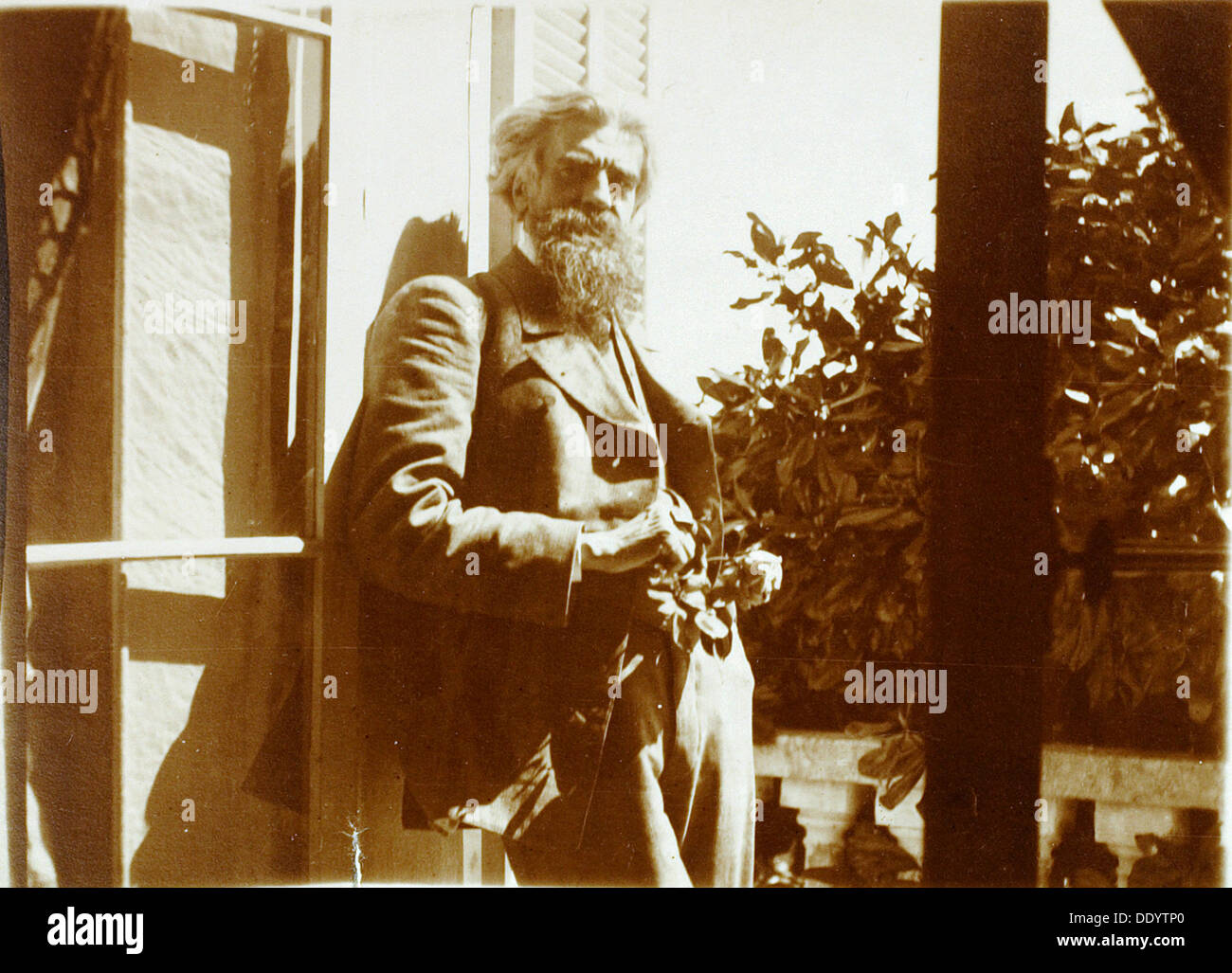 Wladimir Solowjow, Russischer Philosoph, Dichter, Literaturkritiker, Cannes, Frankreich, 1899. Artist: Unbekannt Stockfoto