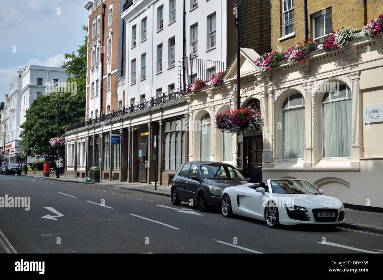 London Street W2, Paddington, London, UK. Stockfoto