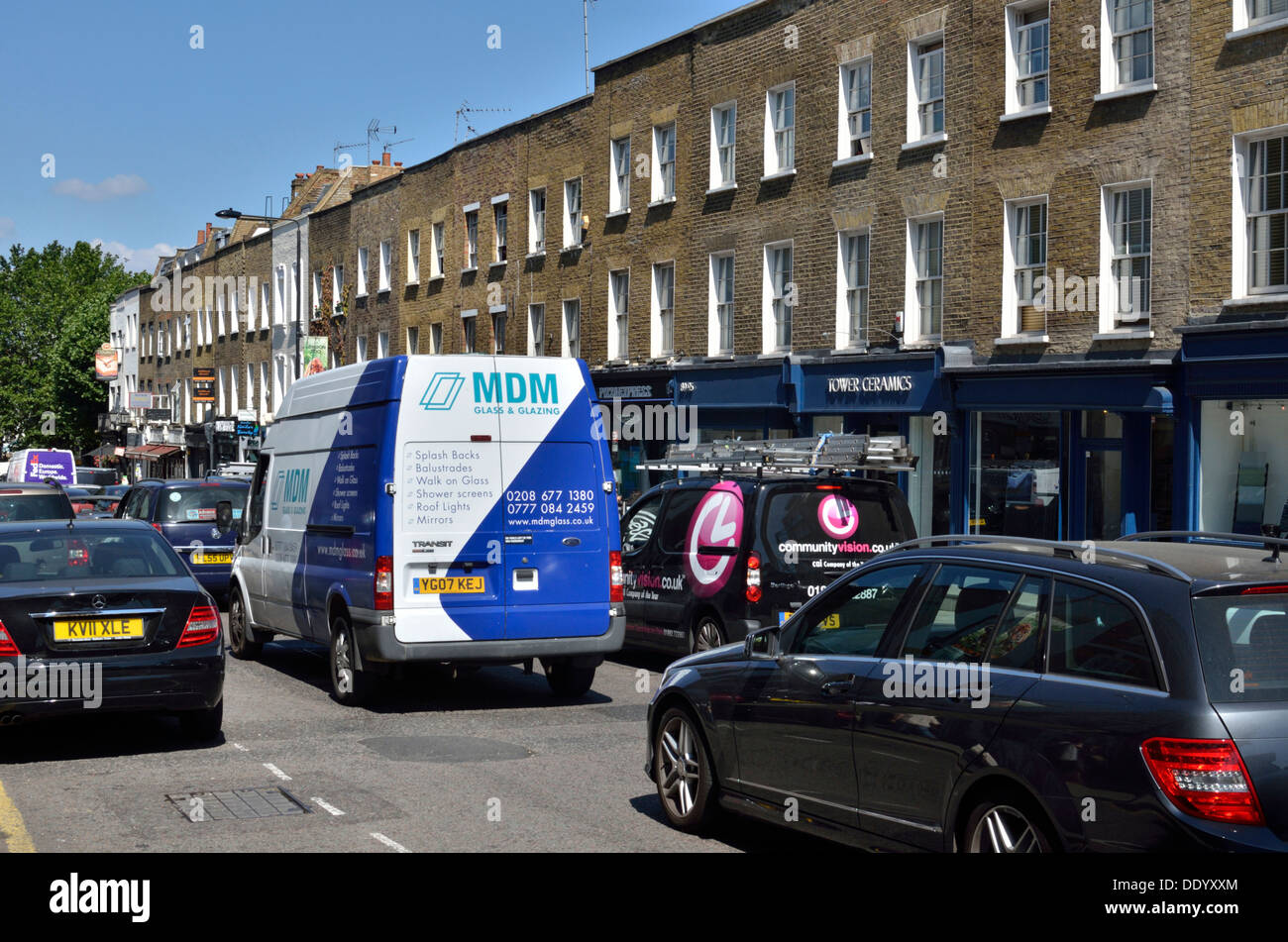 Parkway in Camden Town, London, UK. Stockfoto