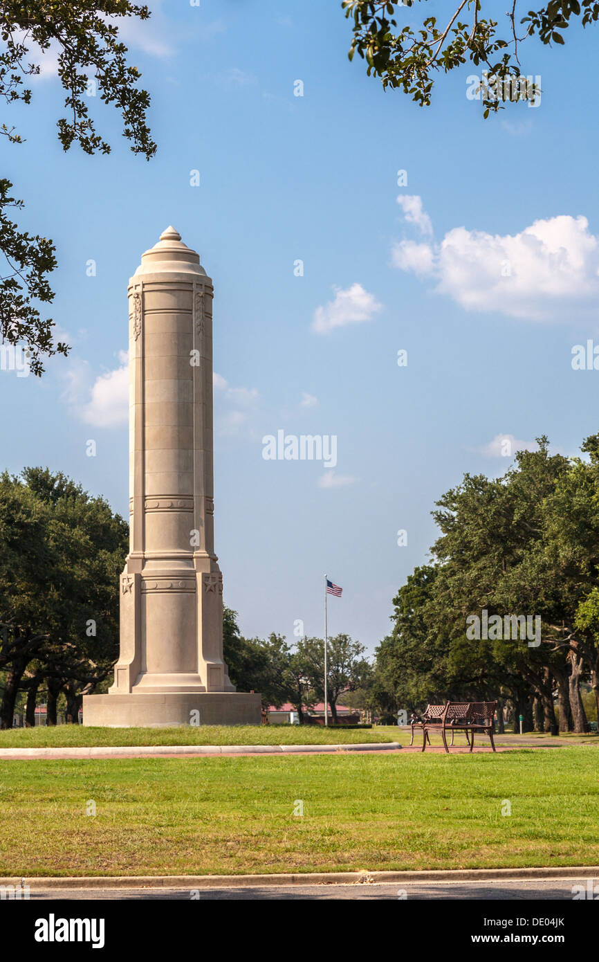 Veteranen-Denkmal auf dem Biloxi National Cemetery in Biloxi, Mississippi Stockfoto