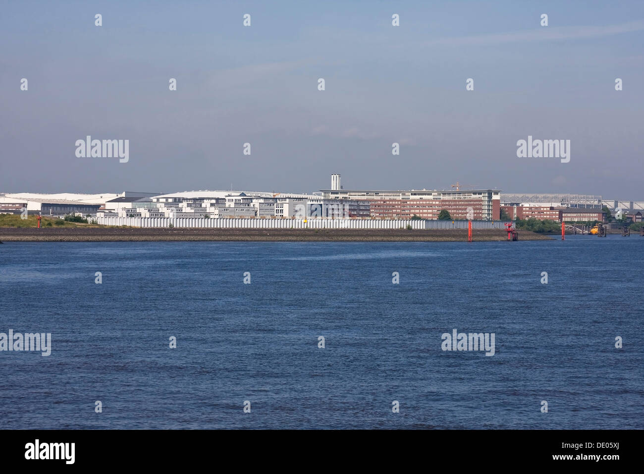 Fabrik Gelände Airbus Flugzeughersteller, Hamburg Stockfoto