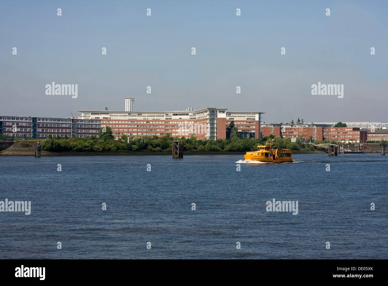 Fabrik Gelände Airbus Flugzeughersteller, Hamburg Stockfoto