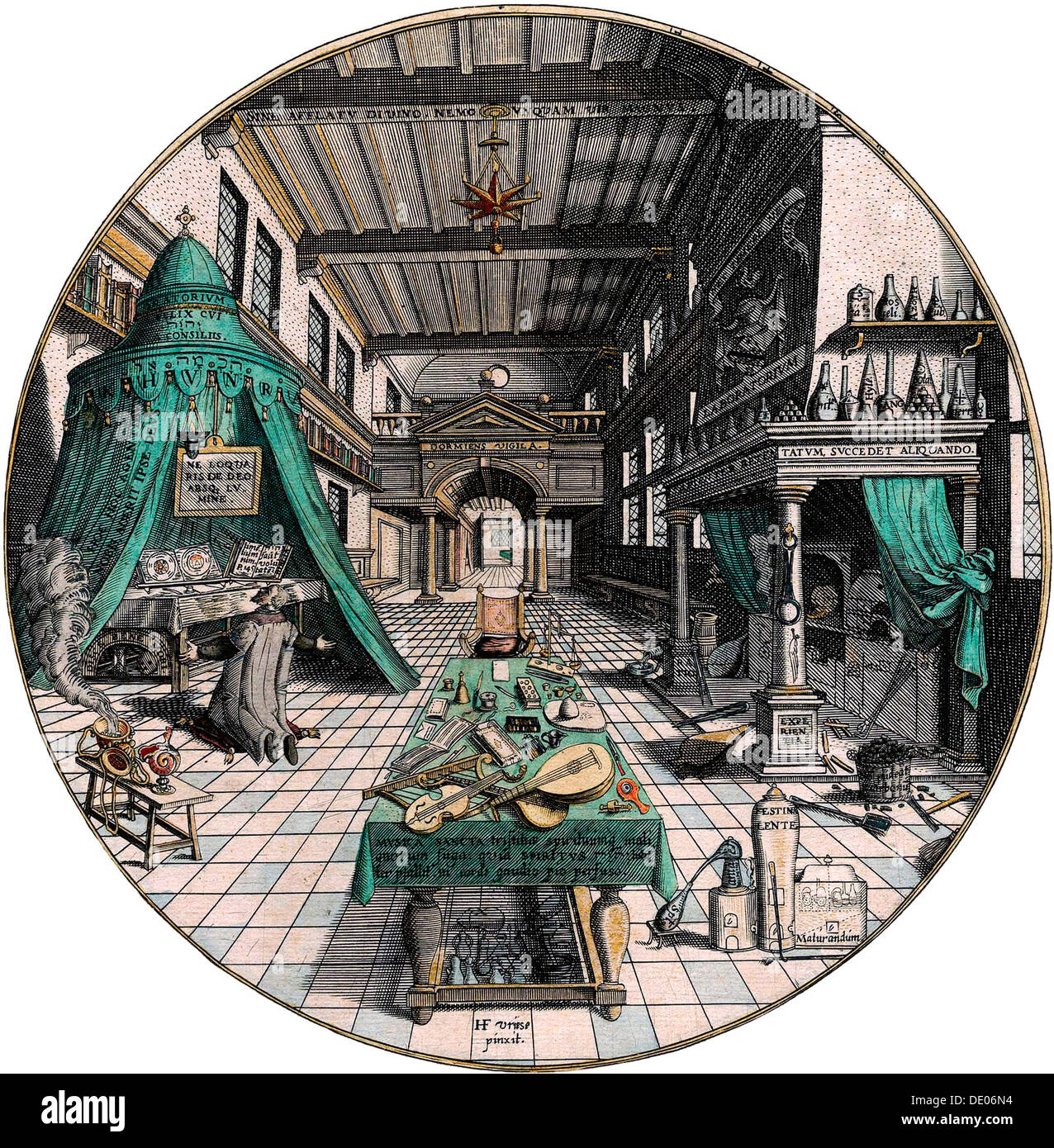 Alchemists Laboratory Alchemy Stockfotos und -bilder Kaufen - Alamy