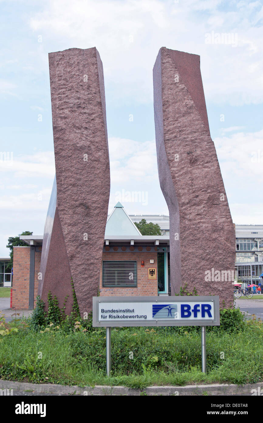 BfR, Bundesinstitut für Risikobewertung, Bundes Ministerium für Lebensmittelsicherheit und Verbraucherschutz, Berlin Stockfoto