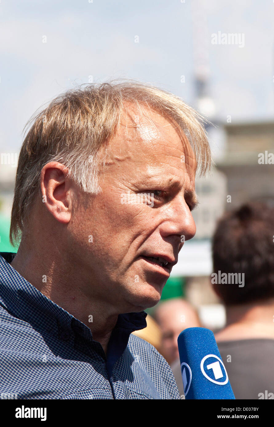 Juergen Trittin, Politiker, Vorsitzender der Bundestagsfraktion von Bündnis 90/die grünen Stockfoto