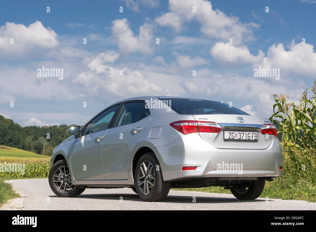 Toyota Corolla 2013., 11. Generation das meistverkaufte Auto der Welt Stockfoto