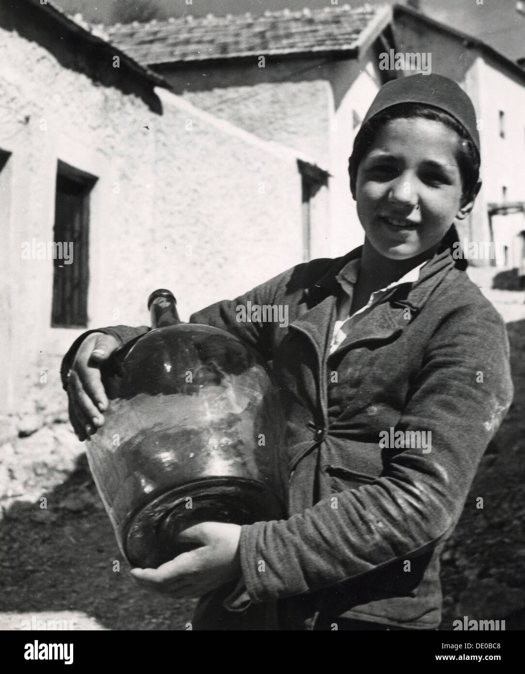 Ein Zigeuner Junge, Sarajevo, Bosnien-Herzegowina, Jugoslawien, 1939. Artist: Unbekannt Stockfoto