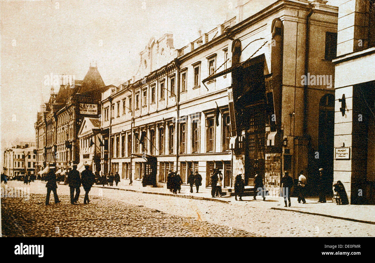 Die Moskauer Künstlertheater, UDSSR, 1920. Artist: Unbekannt Stockfoto