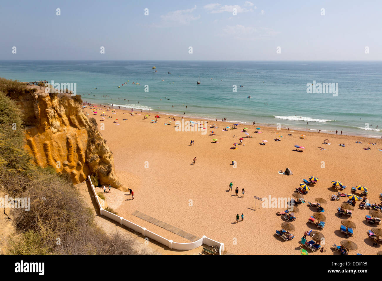 Strand, Praia do Penedo, Albufeira, Algarve, Portugal, Europa Stockfoto