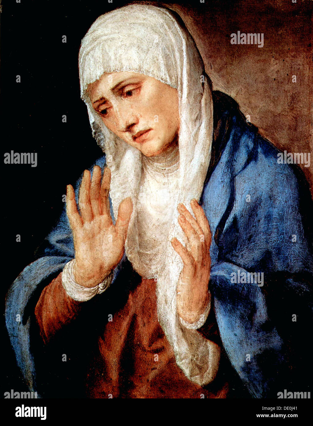 "Mater Dolorosa", 1554.  Künstler: Tizian Stockfoto