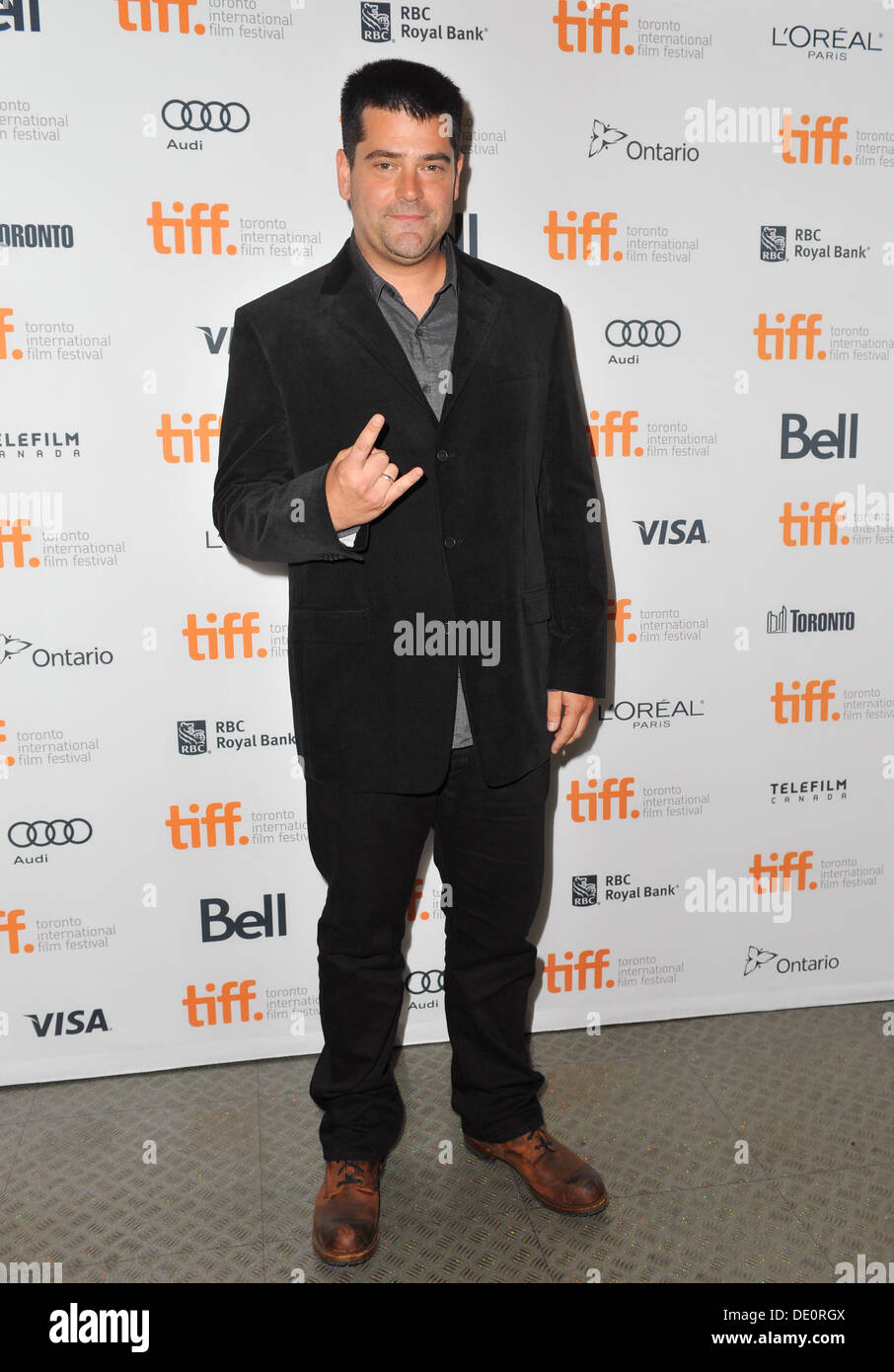 Toronto, Ontario, Kanada. 9. September 2013. Direktor-NIMR würde ANTAL von "Metallica durch die nie" kommt bei Scotiabank Theater Premiere im 2013 Toronto International Film Festival am 9. September 2013 in Toronto, Kanada. Bildnachweis: Igor Vidyashev/ZUMAPRESS.com/Alamy Live-Nachrichten Stockfoto