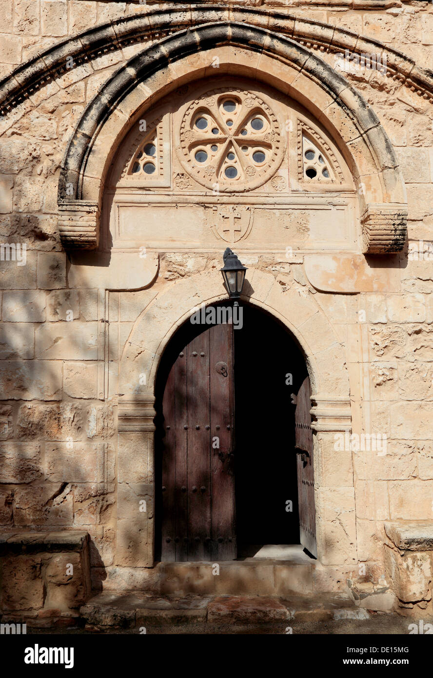 Kloster, Ayia Napa, Zypern, Ayia Napa Kloster, im Osten der Insel, Portal, Stockfoto