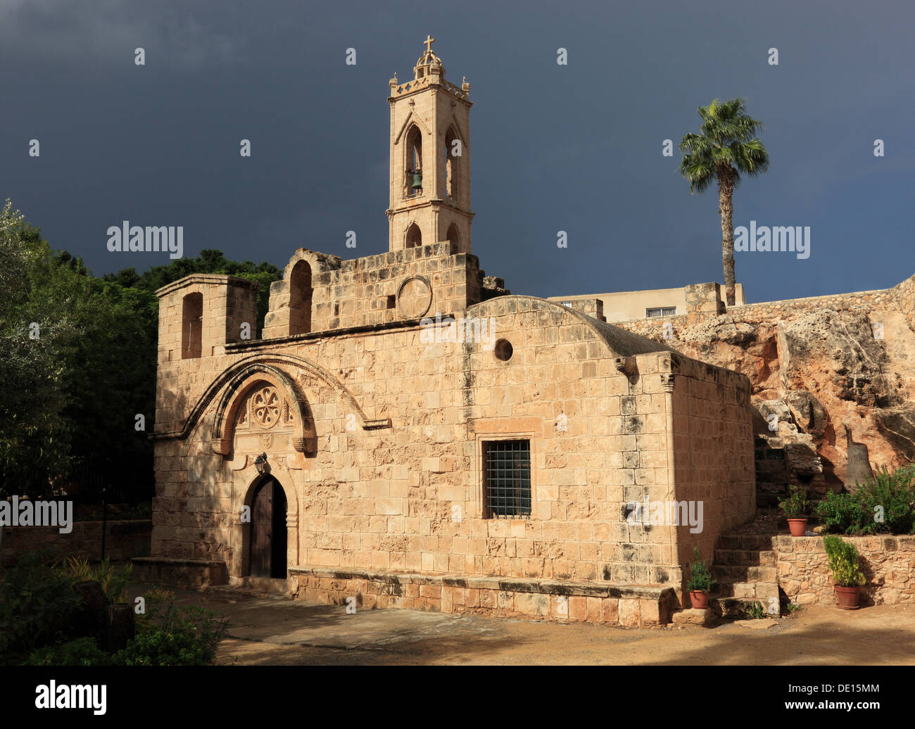 Zypern, Kloster, Ayia Napa, Ayia Napa Kloster, im Osten der Insel Stockfoto