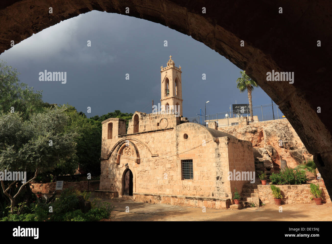 Zypern, Kloster, Ayia Napa, Ayia Napa Kloster, im Osten der Insel Stockfoto