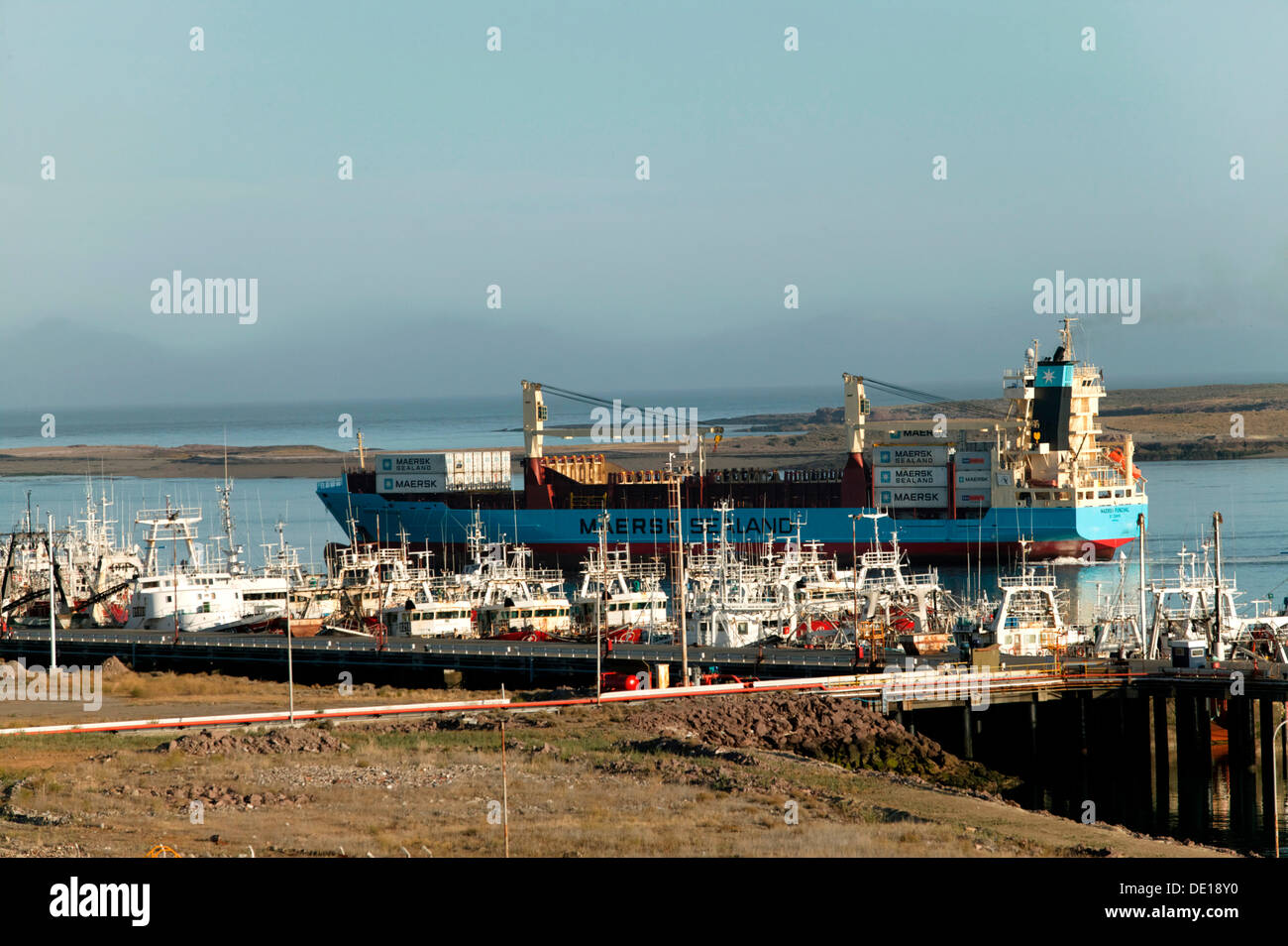 Puerto Deseado, Provinz Santa Cruz, Patagonien, Argentinien, Südamerika Stockfoto