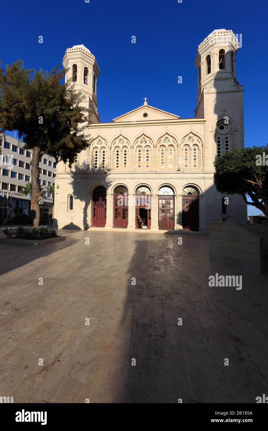 Limassol, Lemesos, Limassol, Zypern, Agia Napa Kathedrale in der Altstadt Stockfoto Limassol, Lemesos, Limassol, Zypern, Agia Napa Kathedrale in der Altstadt Stockfoto