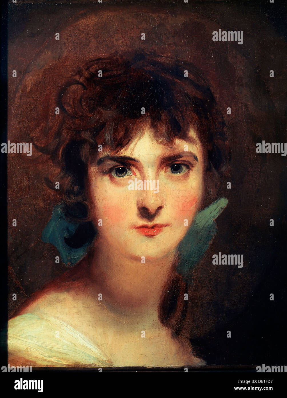 "Porträt von Sally Siddons, Anfang des 19. Jahrhunderts. Künstler: Thomas Lawrence Stockfoto