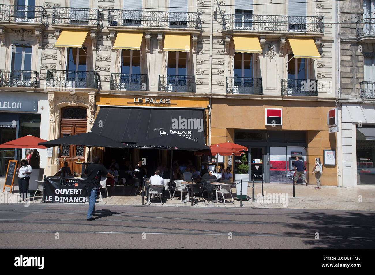 Rue Paul Bert Grenoble Rhone Alpes Alpen Frankreich Europa Stockfoto