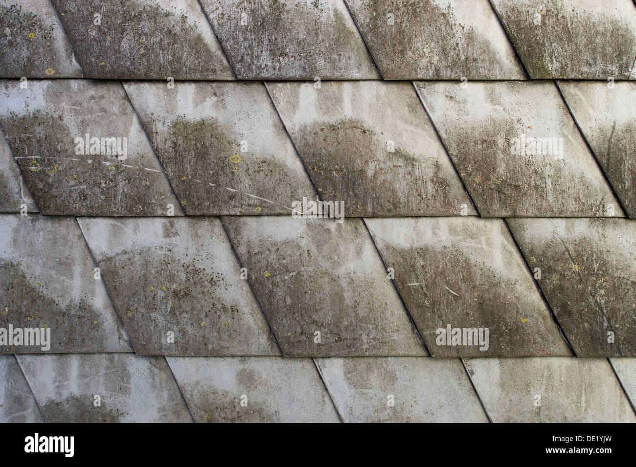 Haus-Verkleidung mit Faser-Zement-Platten, Österreich Stockfoto