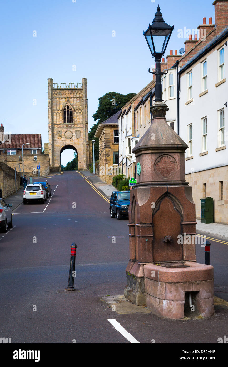 Pottergate, Alnwick, Northumberland, England, UK, GB. Stockfoto