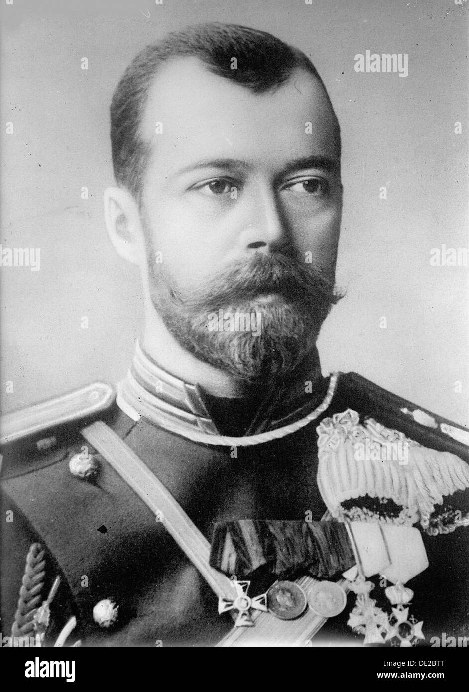 Zar Nikolaus II von Russland, 1914.  Künstler: Anon Stockfoto