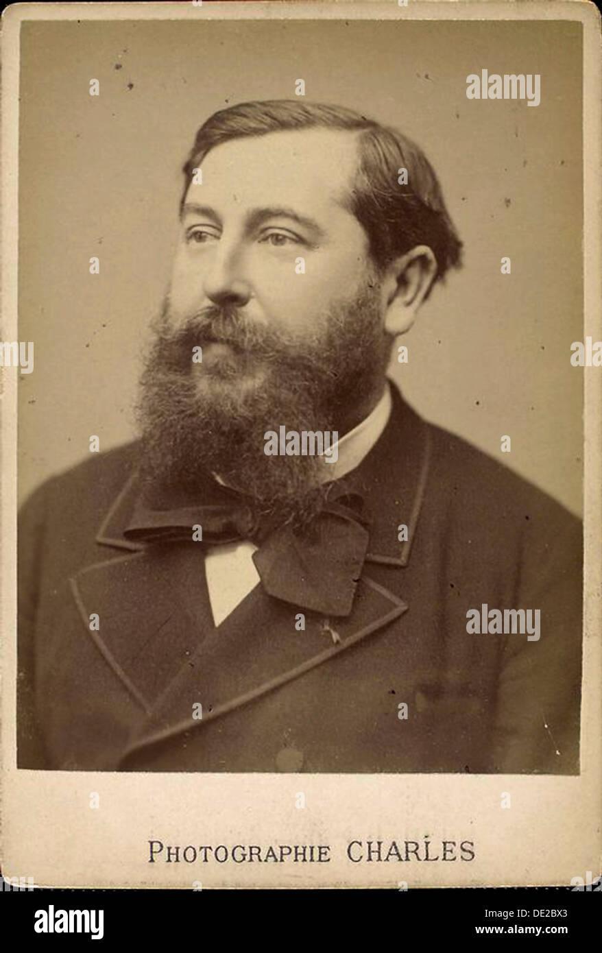 Léo Delibes, französischer Komponist, 19. Künstler: Charles Stockfoto