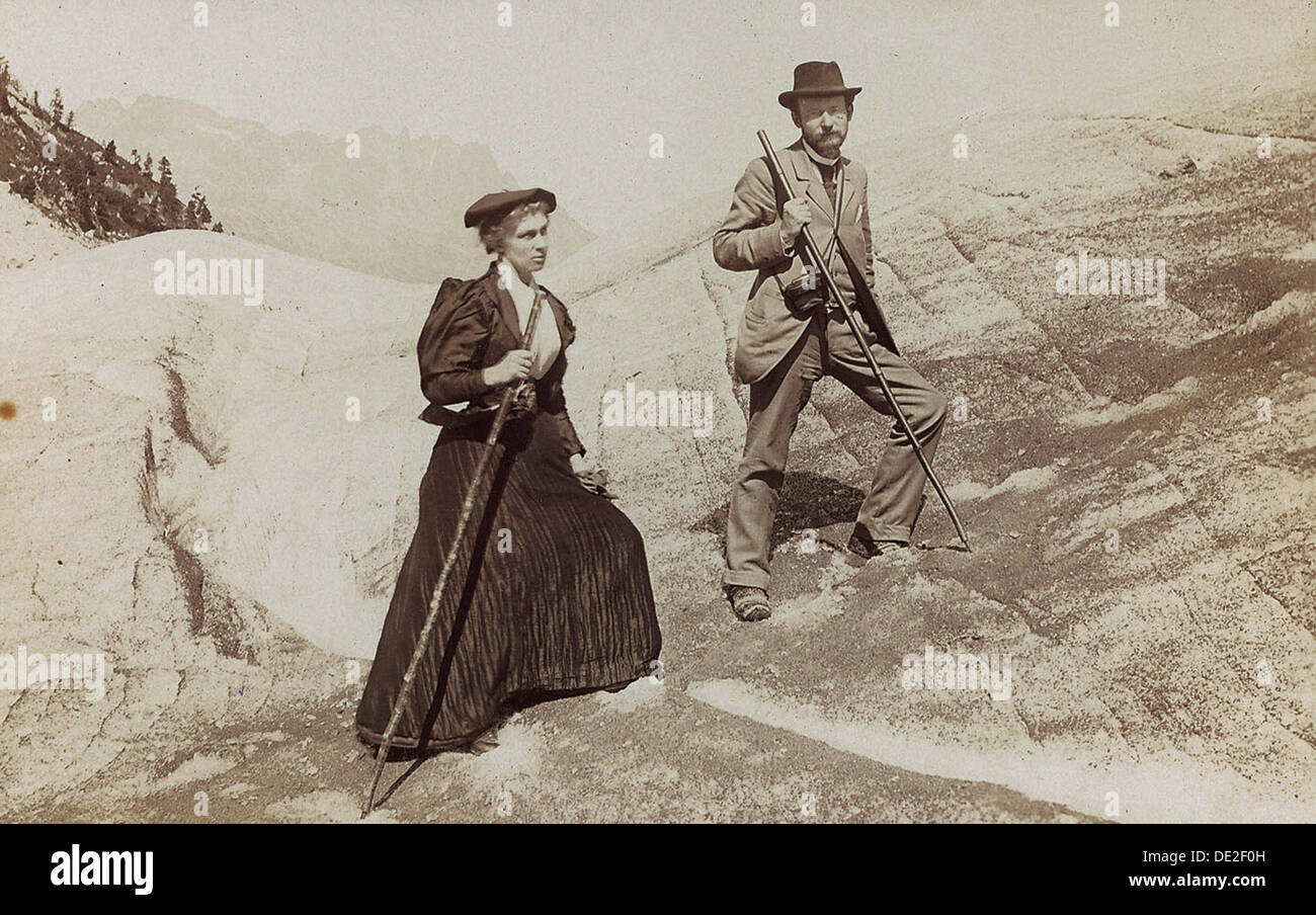 Wjatscheslaw Iwanowitsch Iwanow, Russischer Dichter und Philosoph, Ende der 1890er Jahre. Artist: Unbekannt Stockfoto