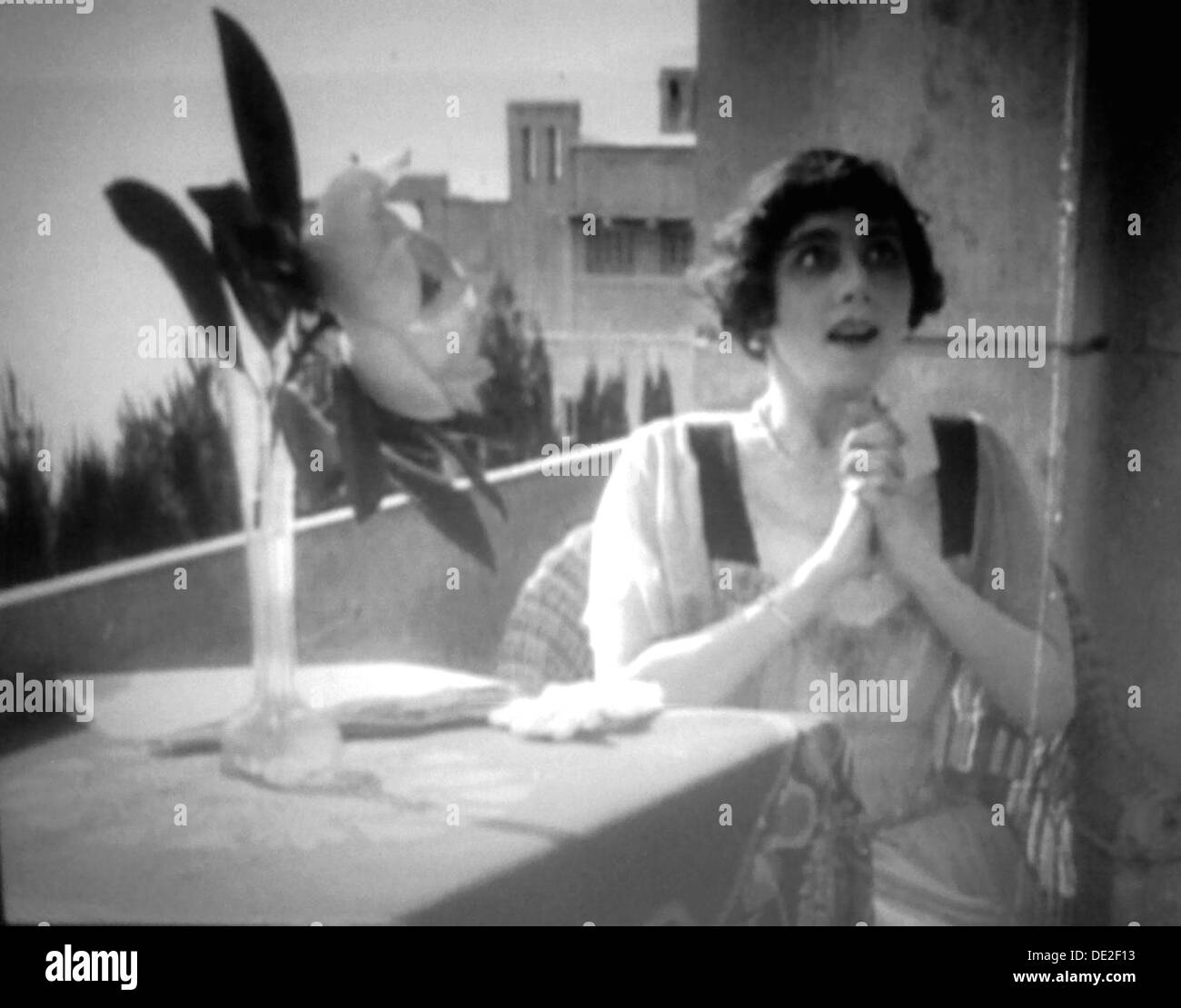 Vera Karalli, russische Ballett Tänzerin und Stummfilm Schauspielerin, 1917. Artist: Unbekannt Stockfoto