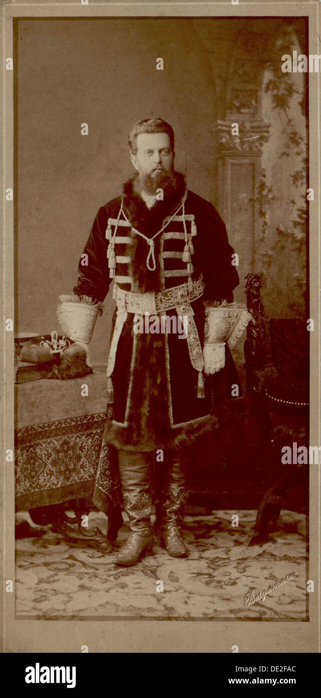 Grand Duke Vladimir Alexandrovich von Rußland, 1903. Künstler: Charles Bergamasco Stockfoto