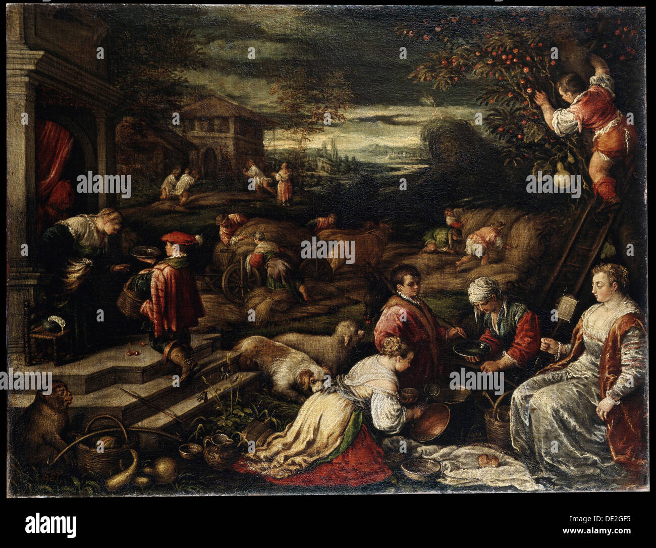 Venezianische renaissancekunst des 16 jahrhunderts Fotos und