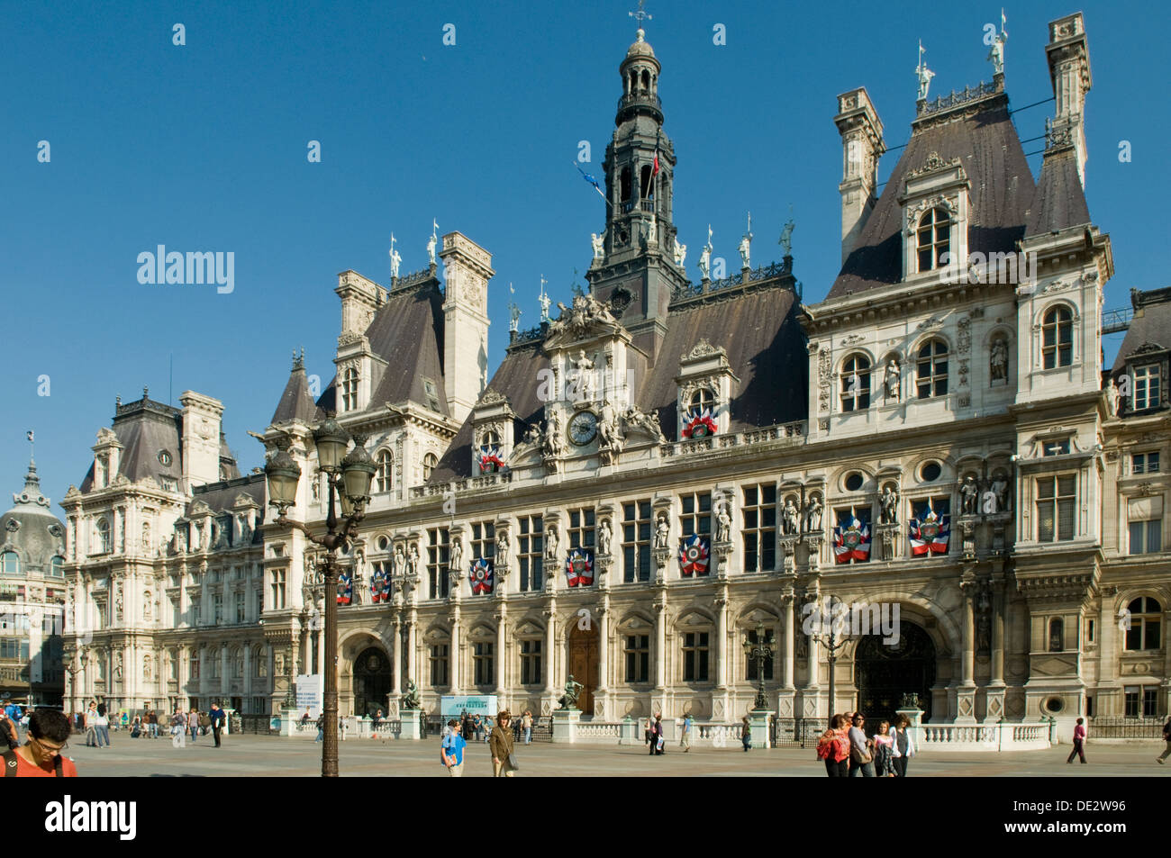Hotel de Ville, Paris, Frankreich Stockfoto