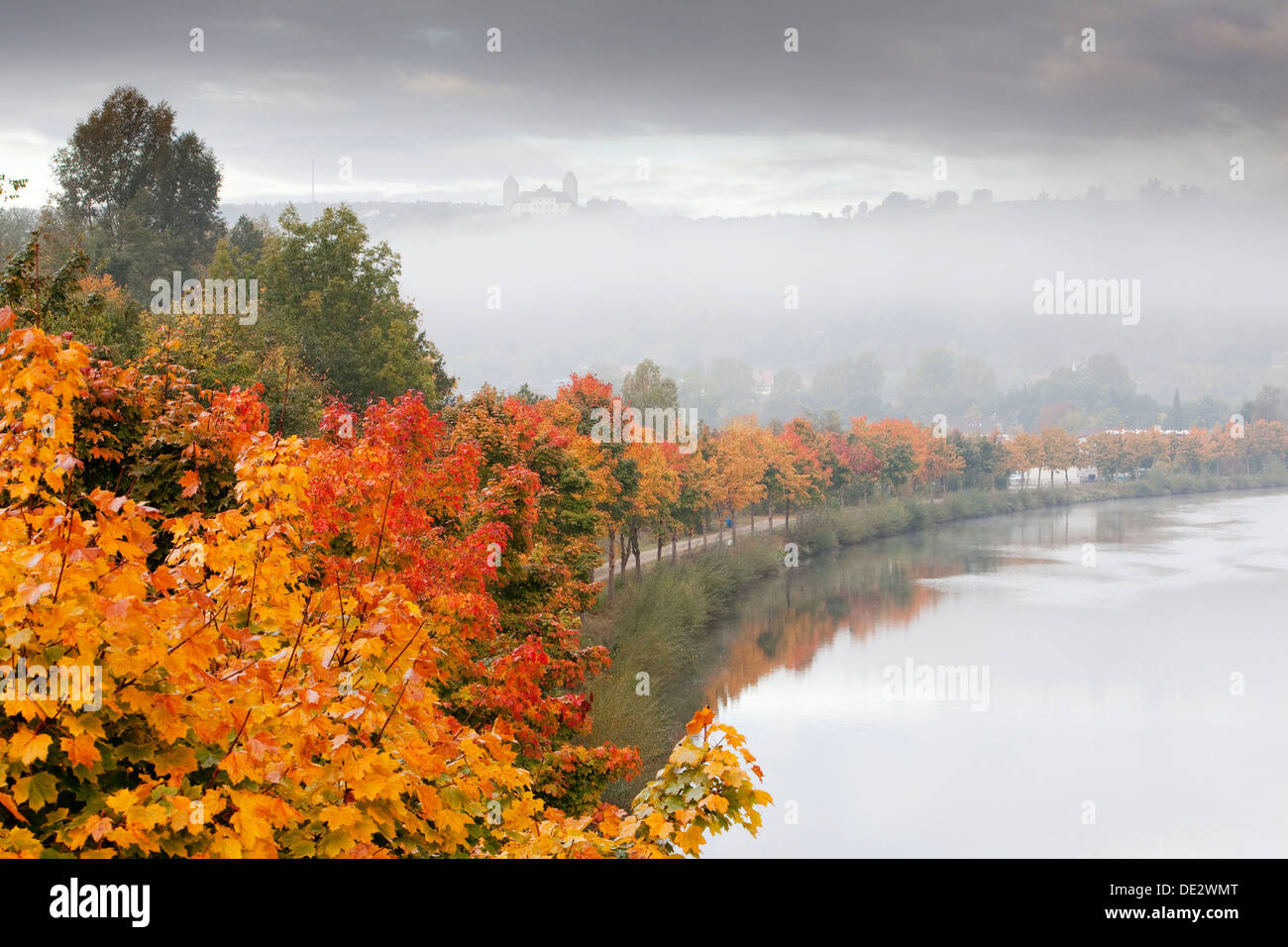 Ludwig-donau-main-Kanal im Herbst, Beilngries, Bayern, Deutschland Stockfoto